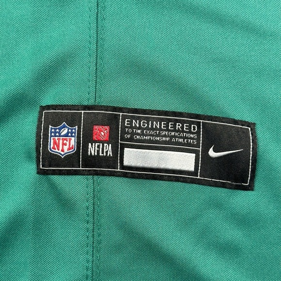 Nike Miami Dolphins Tyreek Hill #10 Stitched Mens Jersey Aqua Blue SIZE L - Picture 4 of 10